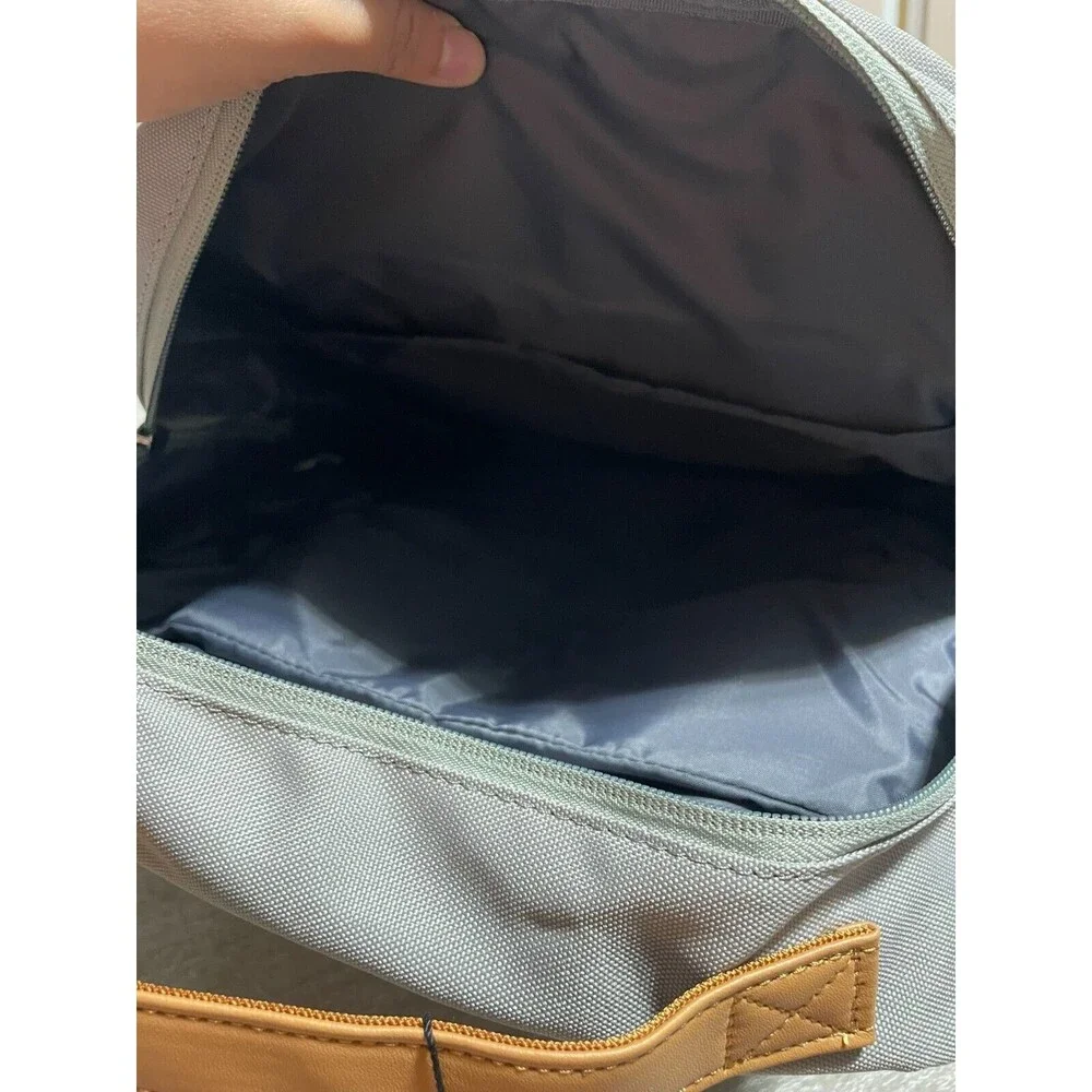 Gray Backpack Luxury Large Pockets Straps School Book Bag
